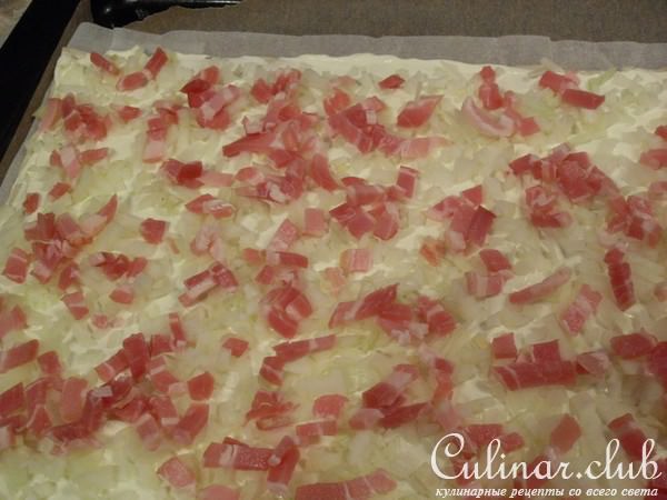 Пламенный пирог (Flammkuchen)