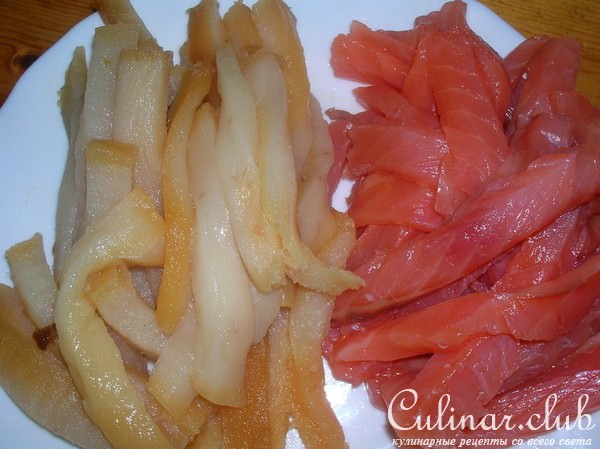 Рыбный киш "Плетенка"