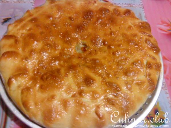 Пирог мясной в аэрогриле