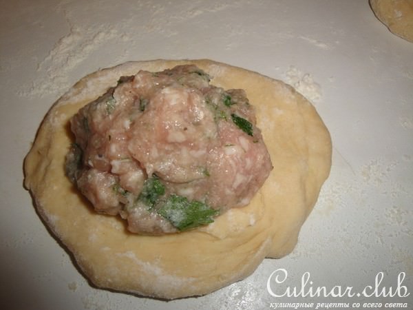 Лепёшки с мясом