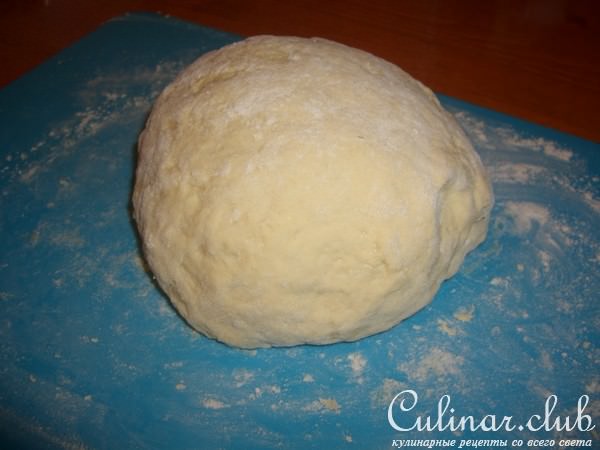 Пирог с адыгейским сыром,укропом и чесноком. (ФМ)
