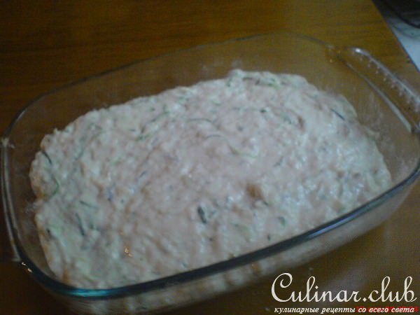 Несладкий кабачковый пирог
