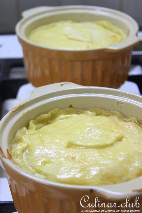 Авторский "Двухэтажный пирог" с рисом и семгой.