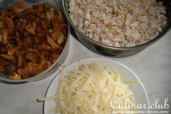 Плетенка с тремя начинками