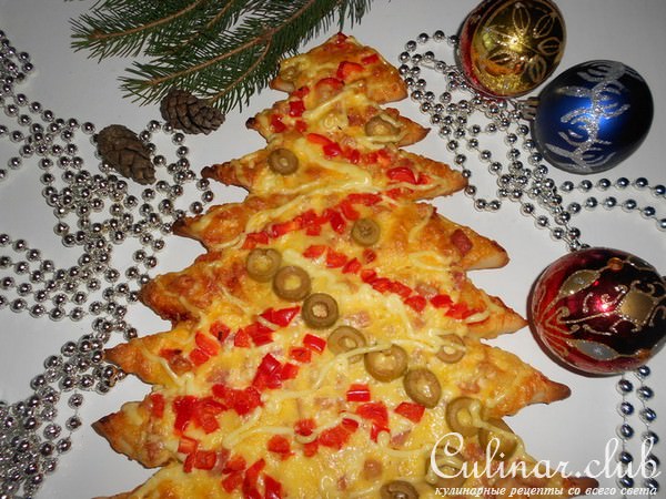 Пицца "Ёлочка" 