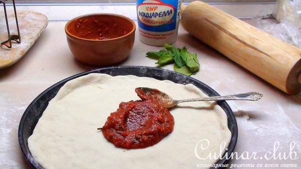 Новый взгляд на Маргариту! Pizza Margherita.