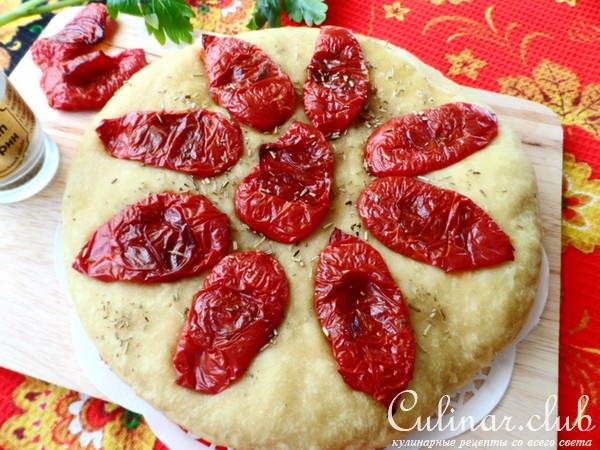 Картофельная фокачча.