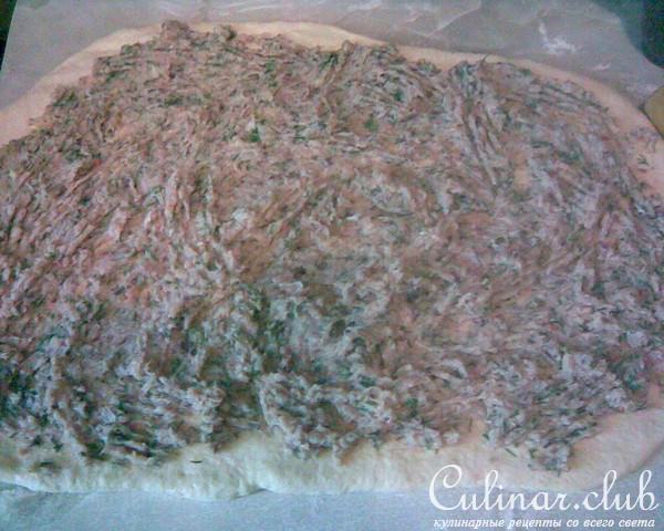 Пикантный рыбный рулет (постный)