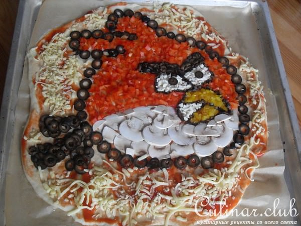 Самое вкусное тесто для пиццы и несколько идей оформления.