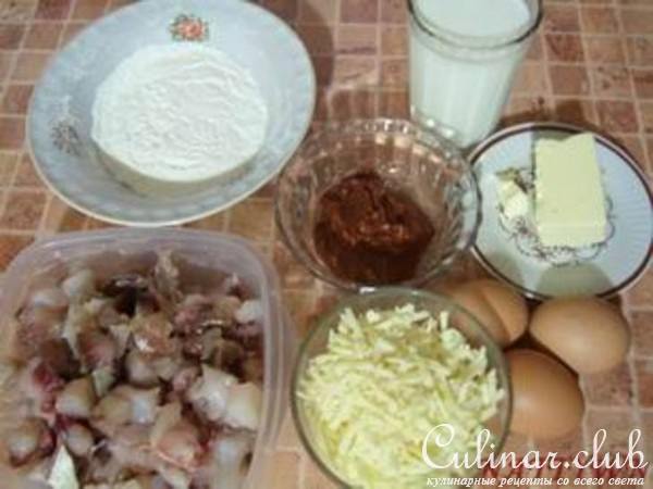 Рыбный пирог по-милански