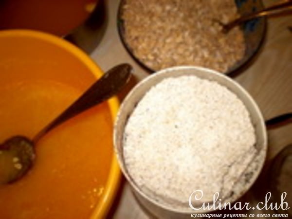 овсяное печенье с арахисом