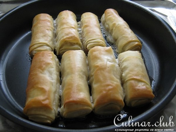 Пахлава "дамские пальчики".(baklava fingers)