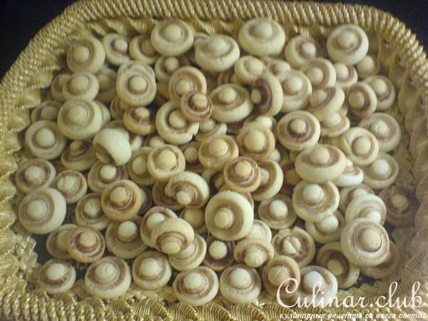 Печенье"Грибочки"