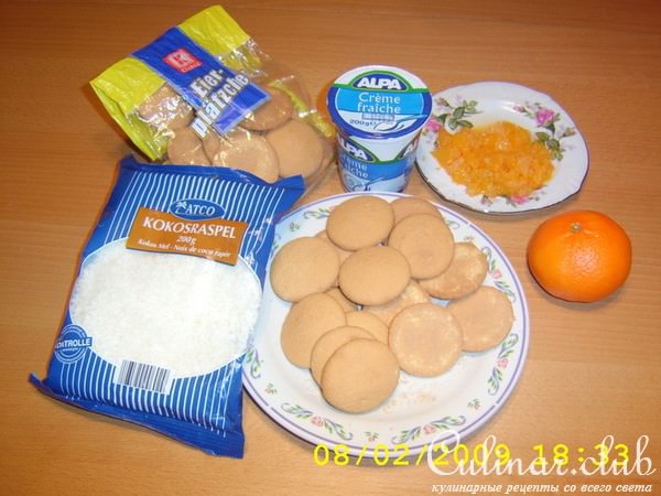 Пирожные "Снежки"
