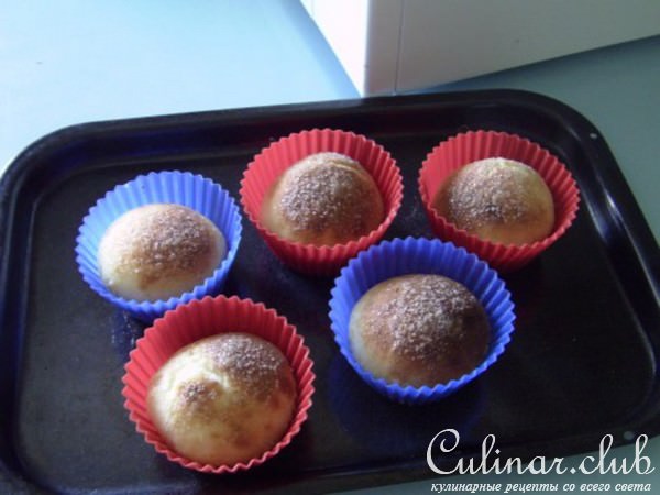 Булочки с пудингом (вариант)