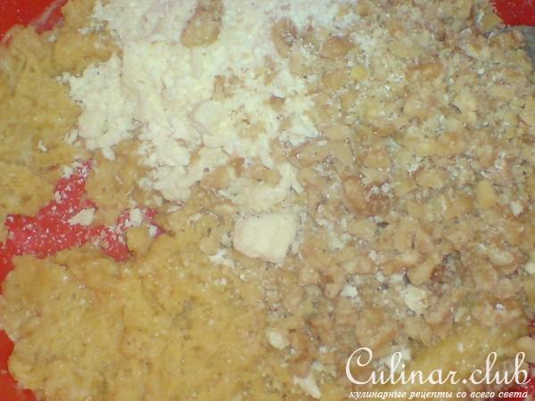 Печенье с грецкими орехами и белым шоколадом