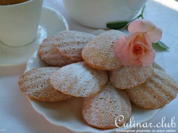 ПИРОЖНОЕ "МАДЛЕН" («MADELEINES»)
