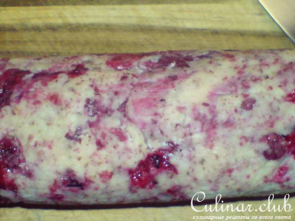 Печенье с чёрной смородиной