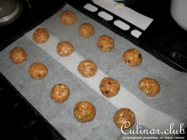 Печенье с белым шоколадом, ореxами и кокосовой стружкой