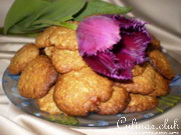 овсяное печенье с арахисом