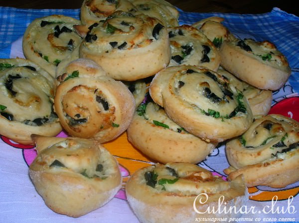 Быстрые плюшки с сыром