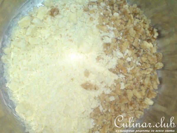 Печенье с грецкими орехами и белым шоколадом