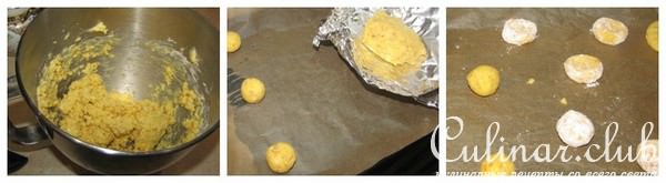 рассыпчатое апельсиновое печенье
