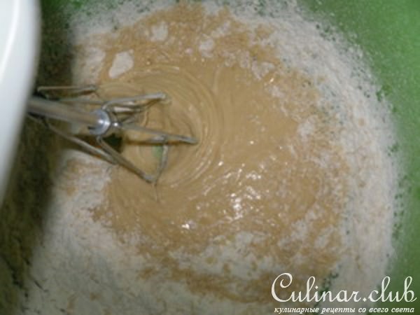 Печенье с сушеными яблоками и орехами