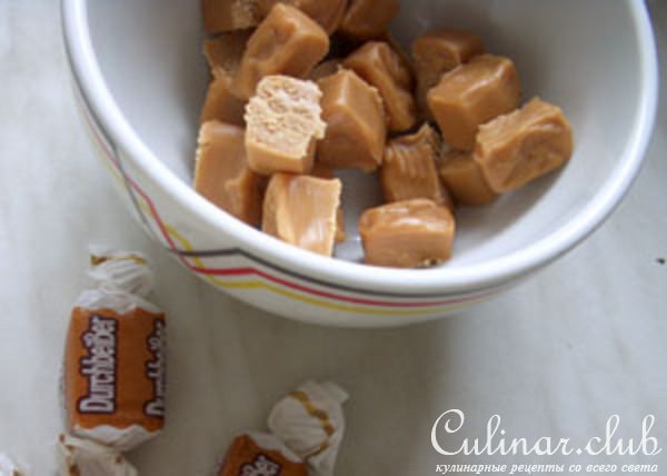 Cookies mit Karamellkern (Печенье с карамельной серединкой)