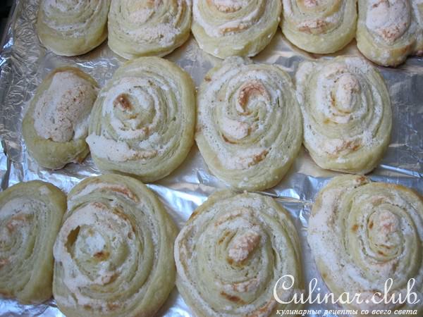 Творожные рулетики с белковой начинкой 