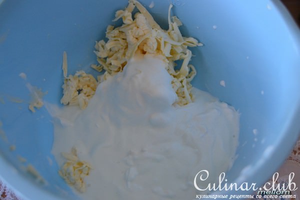 Сметано-сырное печенье с кунжутом