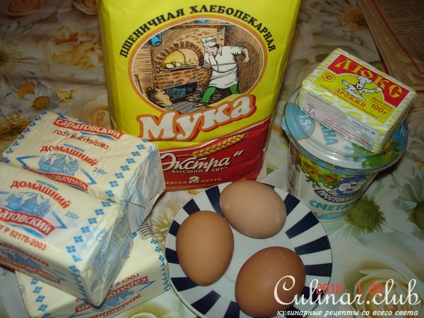 Печенье с сахарной пудрой