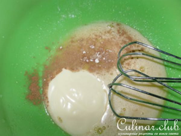 Печенье с сушеными яблоками и орехами