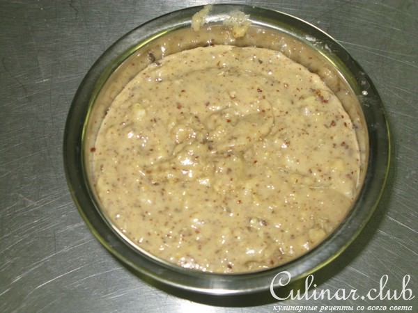 Коржики медово-ореховые с вареной сгущенкой