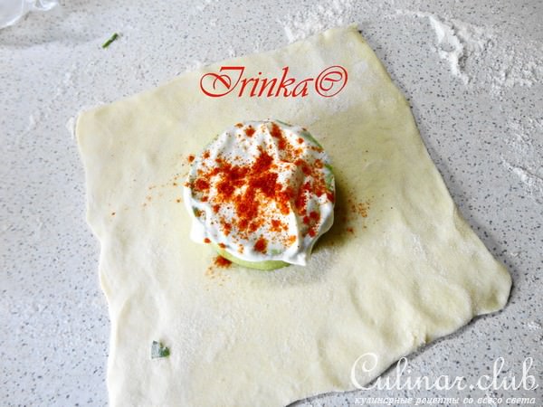 Ватрушки с кабачком