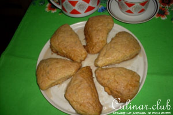 Булочки - сконы с лавандой