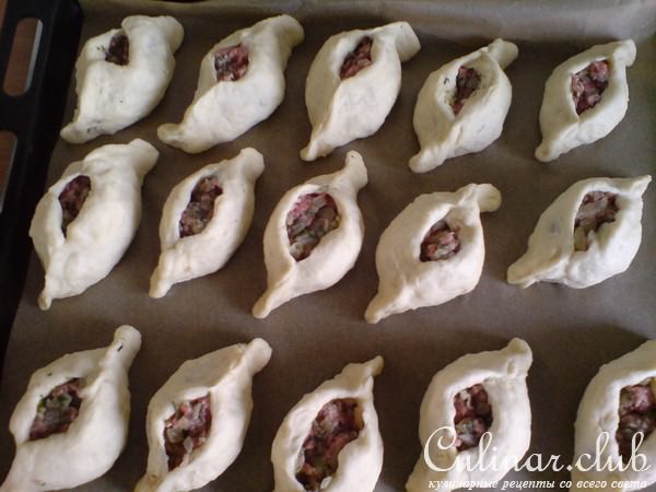 Пирожки с мясом(вариант)