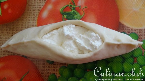PIDE турецкие с творогом и сыром