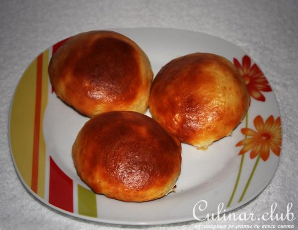 сладкие творожные булочки