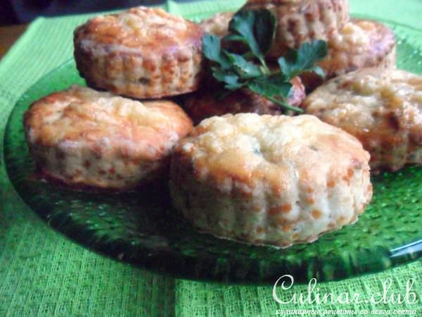Сконы с сыром и зеленью