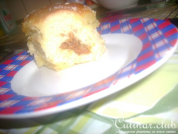 Булочки со сливочной заливкой