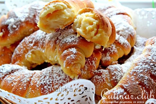 Булочки с кремом