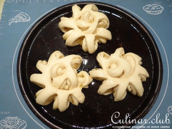 Булочки с джемом из киви