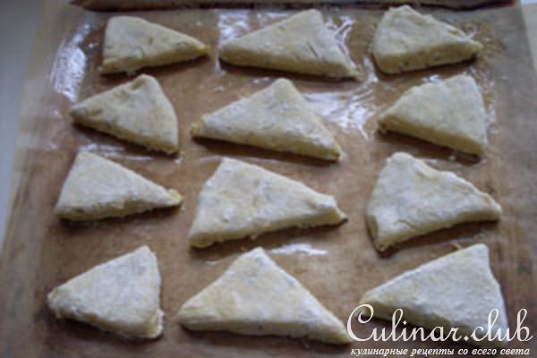 Булочки - сконы с лавандой