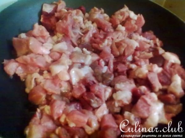 Лодочки из слоеного теста...с картофелем и мясом "По деревенски")))