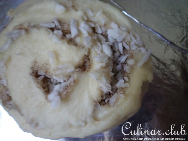 Скандинавские булочки с корицей, кардамоном и кокосом.