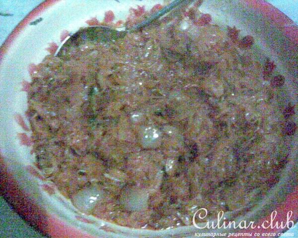 Начинка с кислой капустой для пирожков, пирогов и вареников (постные пирожки с капустой)