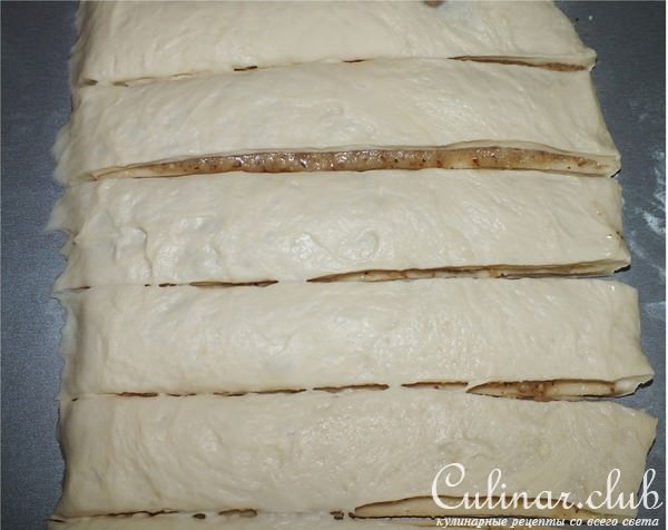 Ореховые косички в карамели