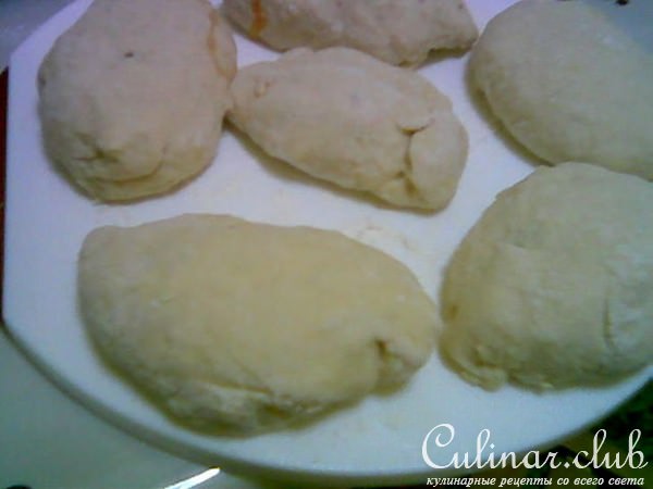 Картофельные зразы с кислой капустой