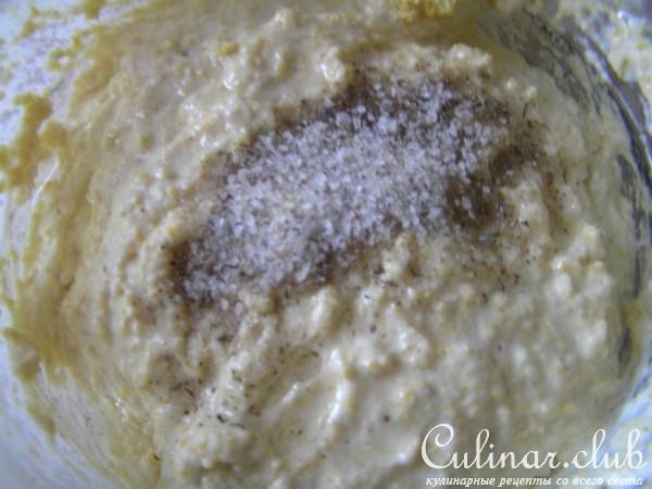 Гороховые булочки с оливковым маслом и травами